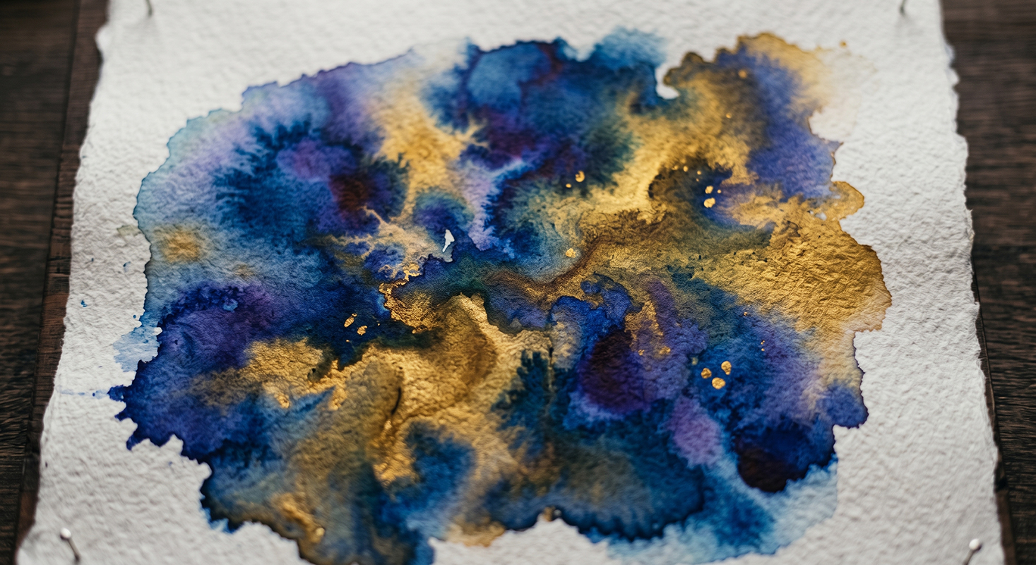Emotional Articulation - Watercolor Pigment Flow