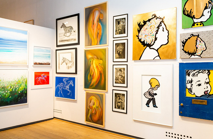 Physical Exhibition at Handbag Factory Gallery
